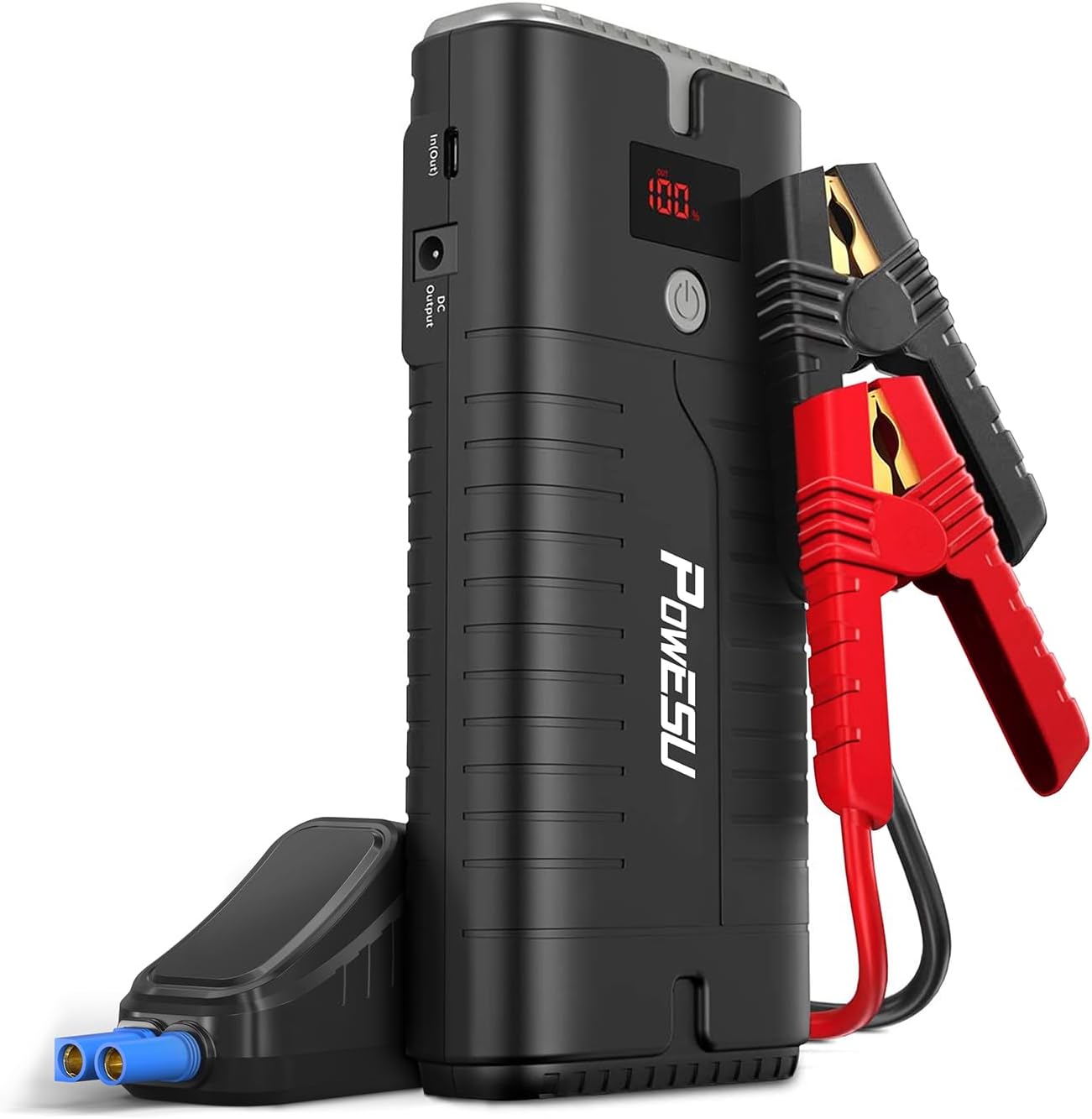 Powesu portable Car Battery Jump Starter - 2000A Peak 18000mAH